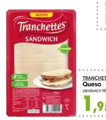 Hiper Usera TRANCHETTES Queso oferta