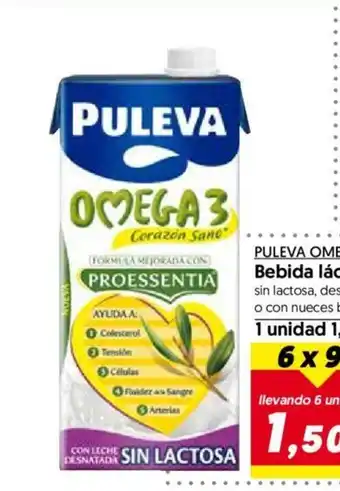 Hiper Usera PULEVA OMEGA 3 Bebida láctea oferta