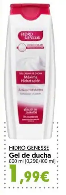 Hiper Usera HIDRO GENESSE Gel de ducha oferta