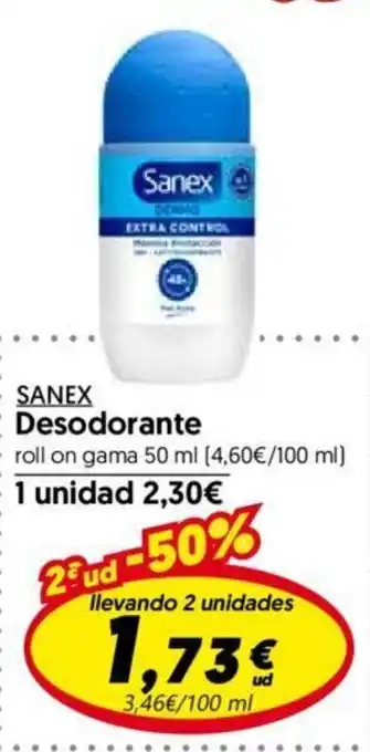 Hiper Usera SANEX Desodorante oferta