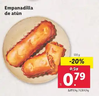 Lidl Empanadilla de atún oferta