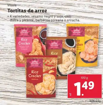 Lidl Tortitas de arroz oferta