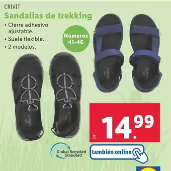 Lidl Sandalias de trekking oferta