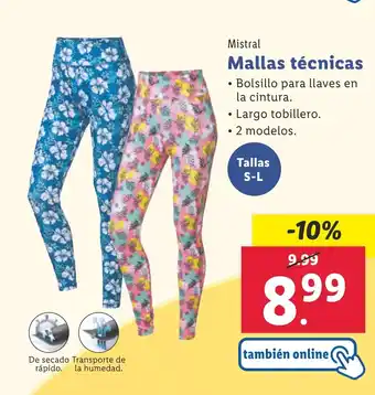 Lidl Mallas técnicas oferta