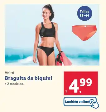 Lidl Braguita de biquini oferta