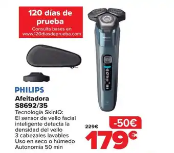 Carrefour PHILIPS Afeitadora S8692/35 oferta