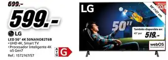 MediaMarkt LED 50" 4K 50NANO82T6B oferta