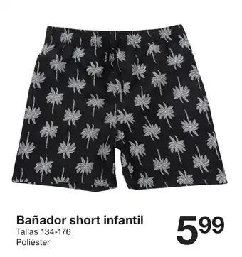 Zeeman Bañador short infantil oferta