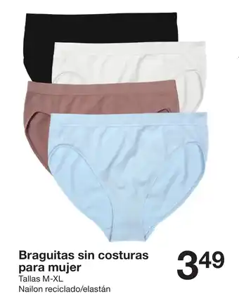 Zeeman Braguitas sin costuras para mujer oferta