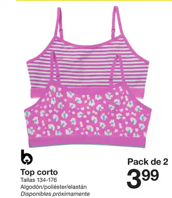 Zeeman Top corto oferta
