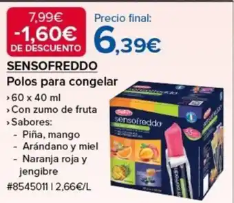 Costco Polos para congelar oferta