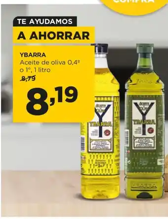Alimerka YBARRA Aceite de oliva 0,4° oferta