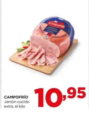 Alimerka CAMPOFRÍO Jamón cocido extra, el kilo oferta