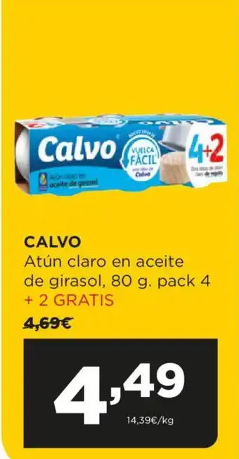 Alimerka CALVO Atún claro en aceite oferta