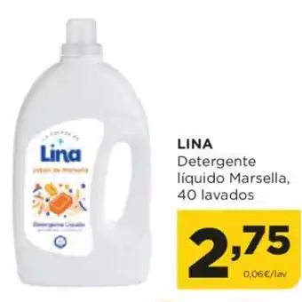 Alimerka LINA Detergente líquido Marsella, 40 lavados oferta