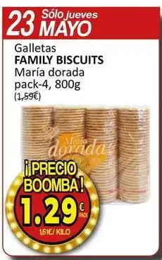 SPAR Galletas oferta