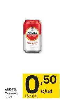 Eroski Amstel - cerveza oferta