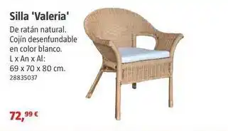 Bauhaus Silla 'valeria' oferta