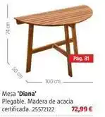 Bauhaus Mesa 'diana' oferta