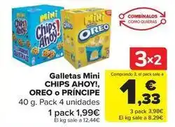 Carrefour Market Chips ahoy - galletas mini oferta