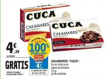 E.Leclerc Cuca - calamares oferta