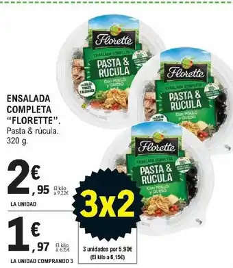 E.Leclerc Florette Ensalada Completa 320g oferta