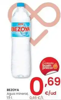 Eroski Bezoya - agua mineral oferta