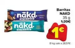 Nakd - barritas