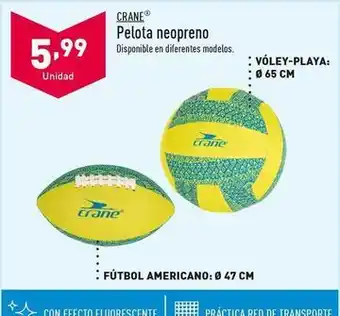 ALDI Crane - pelota neopreno oferta