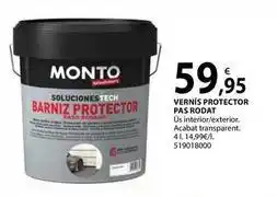 Fes Més Monto - vernis protector pas rodat oferta