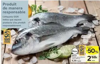 Caprabo Natur - orada, peca d'entre oferta