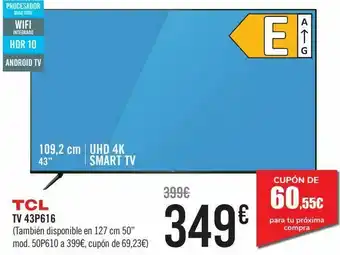 Carrefour Tv 43p616 oferta