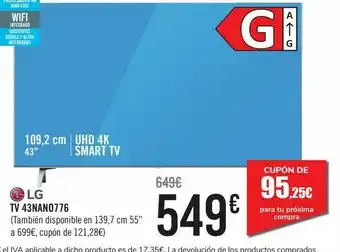 Carrefour Tv 43nano776 oferta