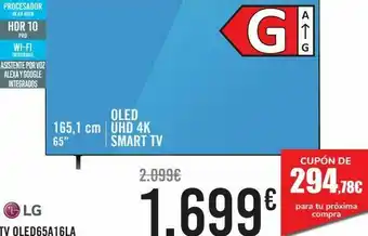 Carrefour Tv oled65a16la oferta