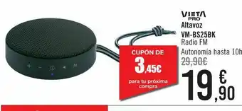 Carrefour Altavoz vm-bs25bk oferta