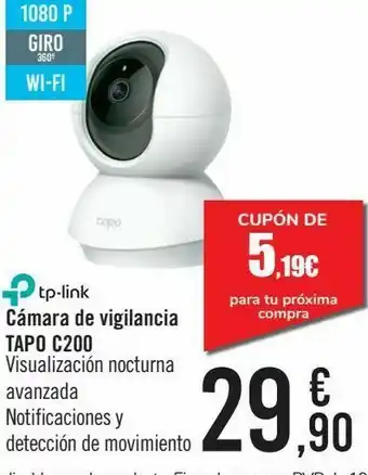 Carrefour Cámara de vigilancia tapo c200 oferta