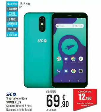 Carrefour Smartphone libre smart plus oferta