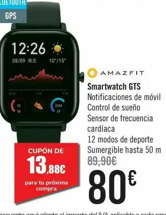 Carrefour Smartwatch gts oferta