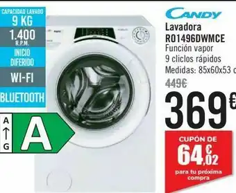 Carrefour Lavadora ro1496dwmce oferta