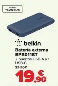 Carrefour Belkin - batería externa bpb011bt oferta