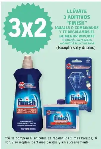 E.Leclerc Finish Llévate 3 Aditivos oferta