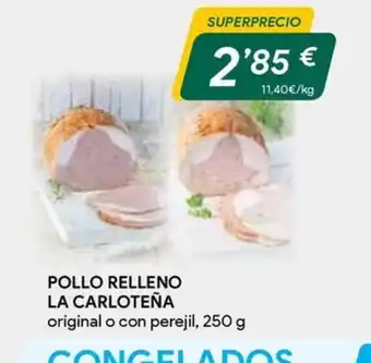 Masymas POLLO RELLENO LA CARLOTEÑA oferta
