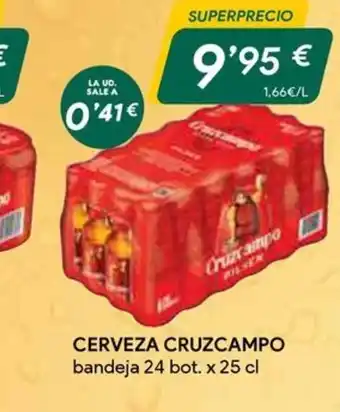 Masymas CERVEZA CRUZCAMPO oferta