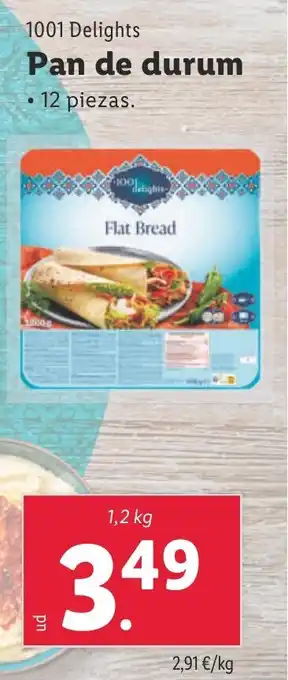 Lidl Pan de durum oferta