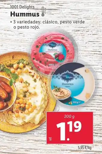 Lidl Hummus oferta