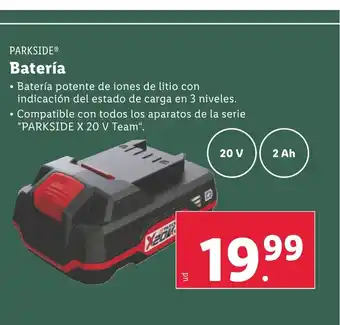 Lidl PARKSIDE® Batería oferta