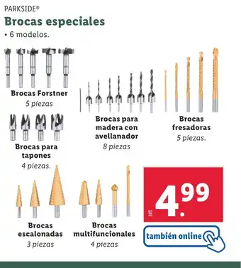 Lidl PARKSIDE® Brocas especiales oferta