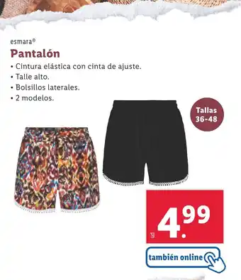 Lidl esmaraⓇ Pantalón oferta