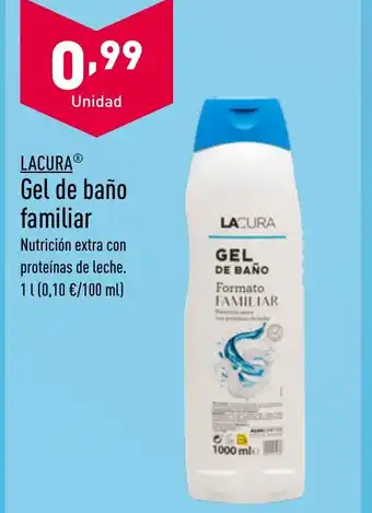 ALDI LACURA® Gel de baño familiar oferta