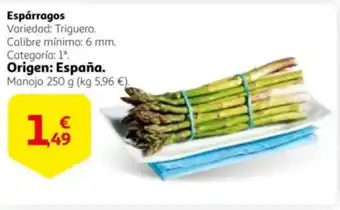 Alcampo Espárragos oferta